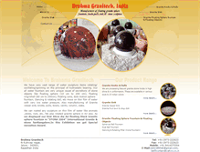 Tablet Screenshot of brahmagranitech.com